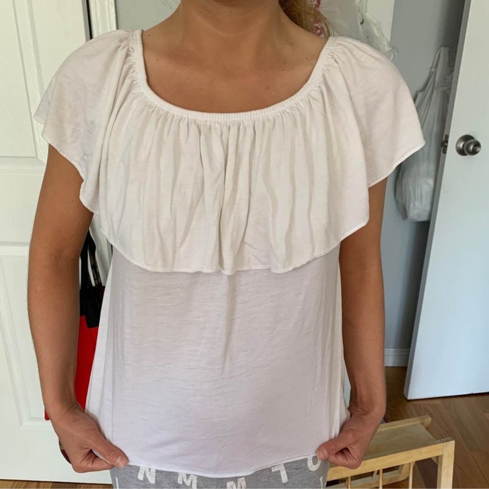 ZARA beautiful top 💯cotton
